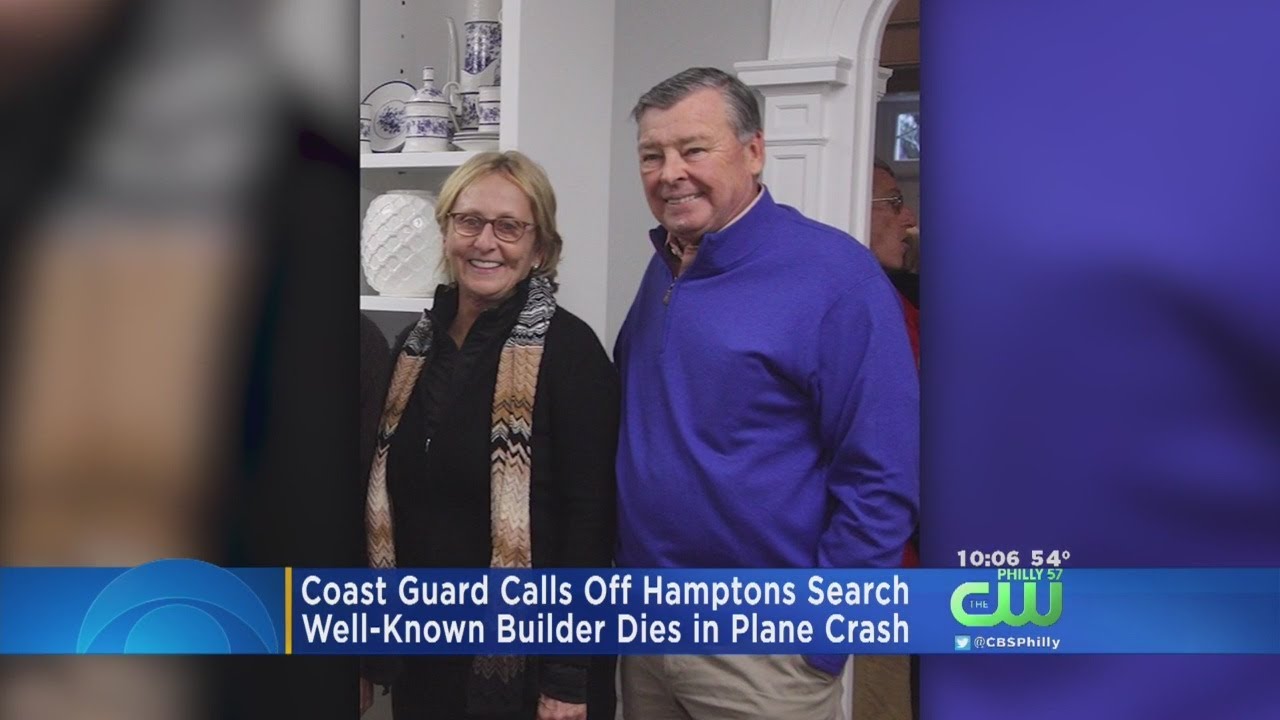 Coast Guard Calls Off Hampton's Search; Well-known Builder Dies In Plane Crash