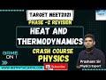 HEAT AND THERMODYNAMICS | NEET 2021 Physics Crash Course | NCERT Physics Class 11