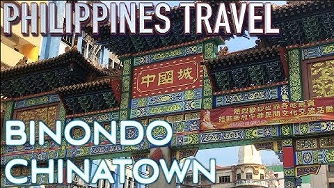 Oldest Chinatown in the world Binondo (Manila Philippines)
