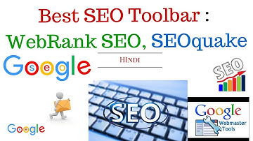 Best SEO Toolbar : SEO Toolbar for Firefox & Chrome | WebRank SEO Toolbar