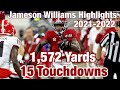 Jameson Williams 2021-2022 Season Highlights (Alabama Receiver)