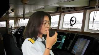 : Ship Reporting System via VTS