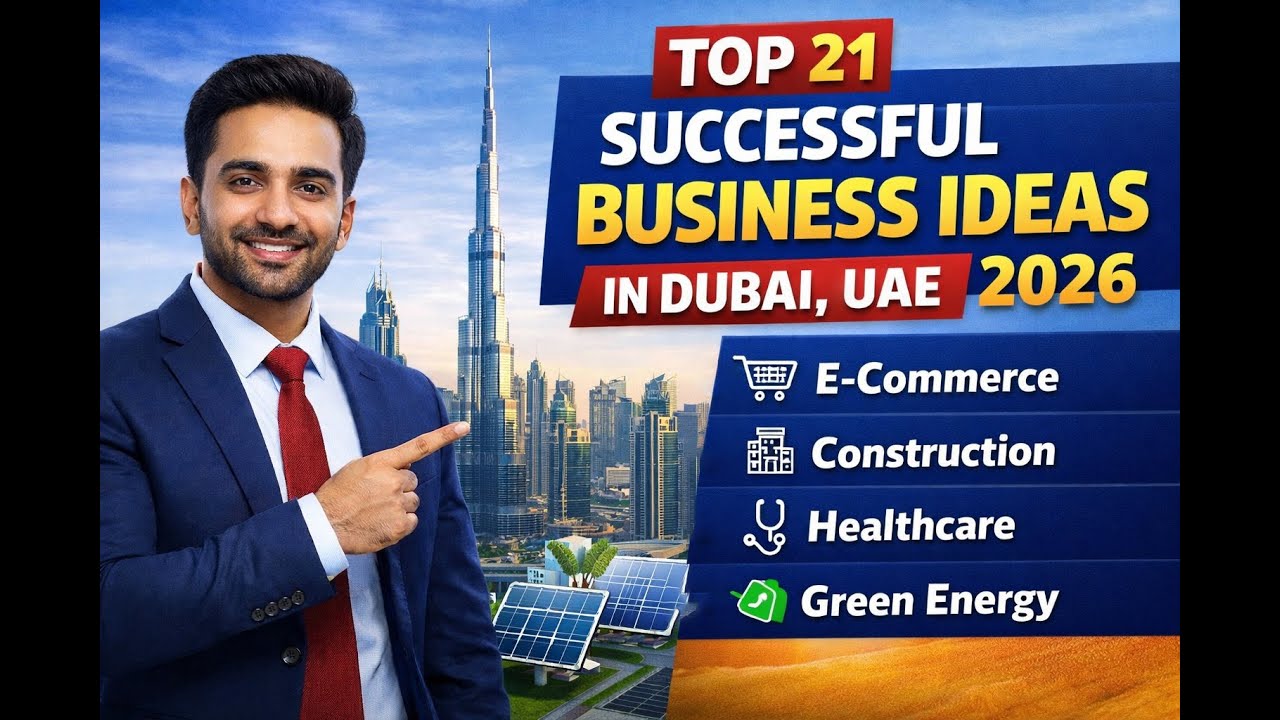 Top 21 Successful Business Ideas in Dubai, UAE – 2026!