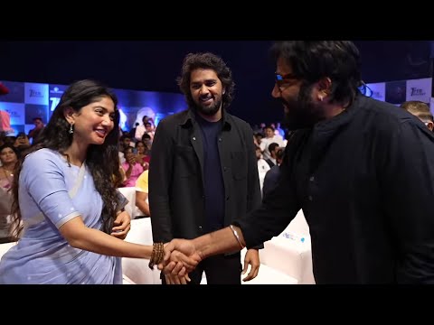 Director Sandeep Reddy Vanga Entry @ Thandel Movie Pre Release Event 