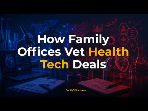 Video thumbnail: Vetting Health Tech and Medical Device Investments: A Family Office Panel Q&A