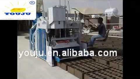 QMY12-15 mobile egg laying block making machine