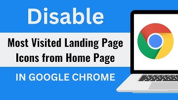 How to Disable the Google Chrome Most Visited Landing Page Icons from the Google Home Page