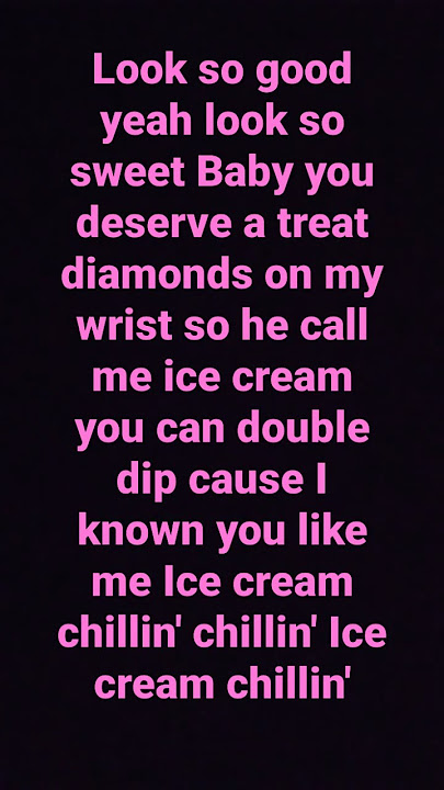 Blackpink - 'Ice cream (with Selena Gomez)' lyrics#Blackpink