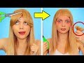 FUN HAIR HACKS AND FAILS! Girls Problems & DIY Beauty Hacks