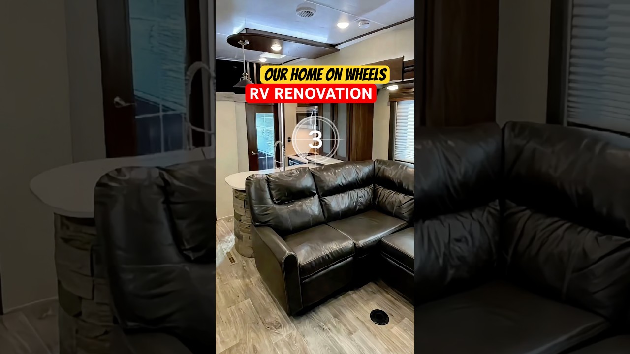 Wait for it ….😍✨ #rv #renovation #tinyhouse
