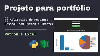 Python e Excel: Construindo um Aplicativo de Poupança Pessoal com Python e Tkinter #python