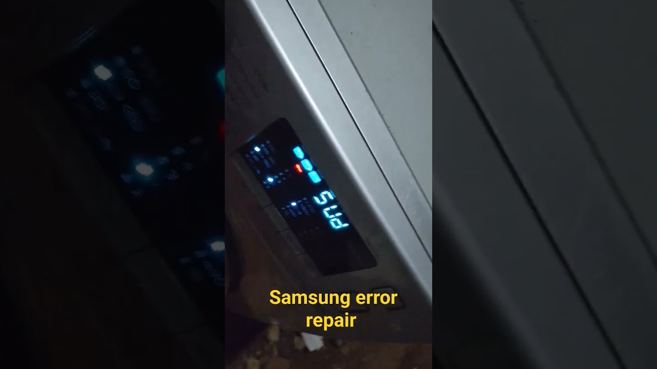 Samsung Washing Machine Error Codes Repair In Nairobi 0720048519 Sud Viral Shorts