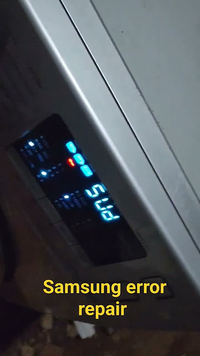 Samsung washing machine error codes repair in Nairobi #0720048519 #sud #viral #shorts