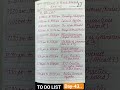 TO DO LIST DAY-43. TARGET BANK EXAM.. #bankexam #todolist #sbipo #ibpsclerk #rrbpo #sbiclerk #ibpspo