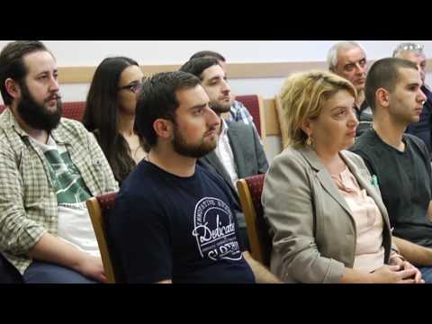 გელა დუმბაძის შეხვედრა ლიტვაში მცხოვრებ ქართველებთან