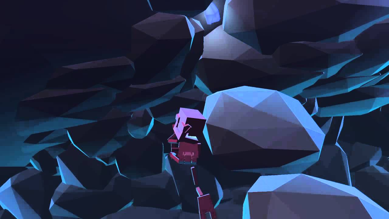 Grow Home serect cave with all crystals