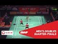 Qf  md  gideonsukamuljo ina 1 vs astruprasmussen den 6  bwf 2018