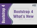 Bootstrap 4 Theme 1 in Arabic #02 - Whats New In Bootstrap 4?