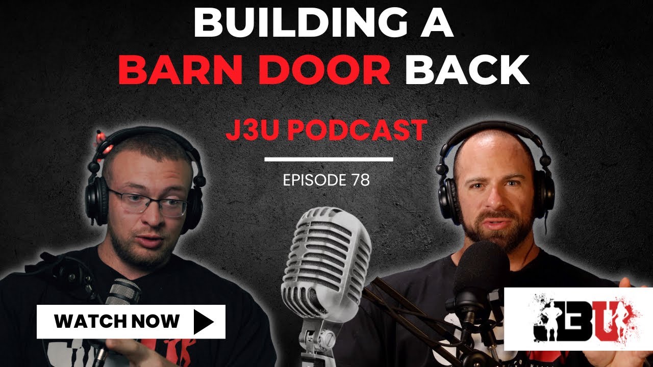 BUILDING A BARN DOOR BACK | John Jewett & Luke Miller | J3U Ep.78