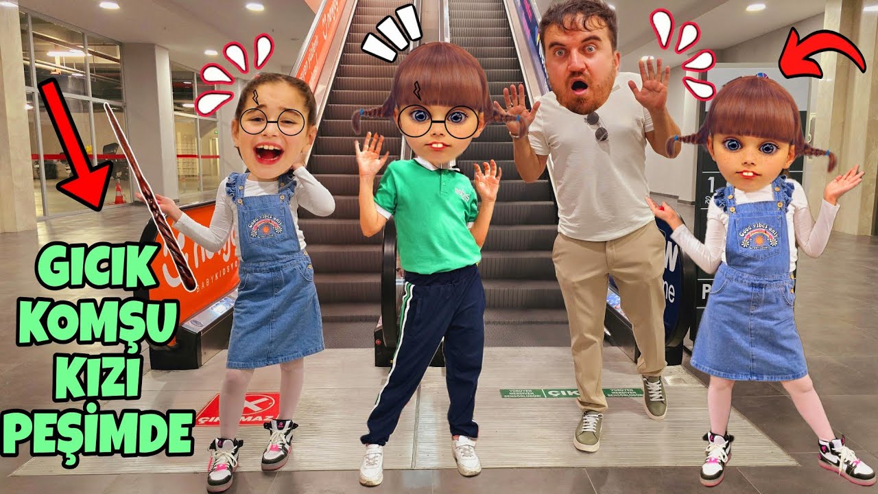 EYVAH ELİF SİNEM KOMŞU KIZI PELİNSU AVM DE SENİ ARIYOR !! @elifsinemtv @Sinemoyunda