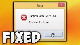 How To Fix Malwarebyte Runtime Error (at 49:120) Could Not Call Proc