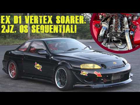 Ex D1GP Vertex / Ueno Soarer for Sale from Powervehicles Ebisu! (2JZVVti, OS Sequential, Garrett)
