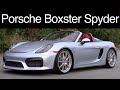 Porsche Boxster Spyder // What a sound!