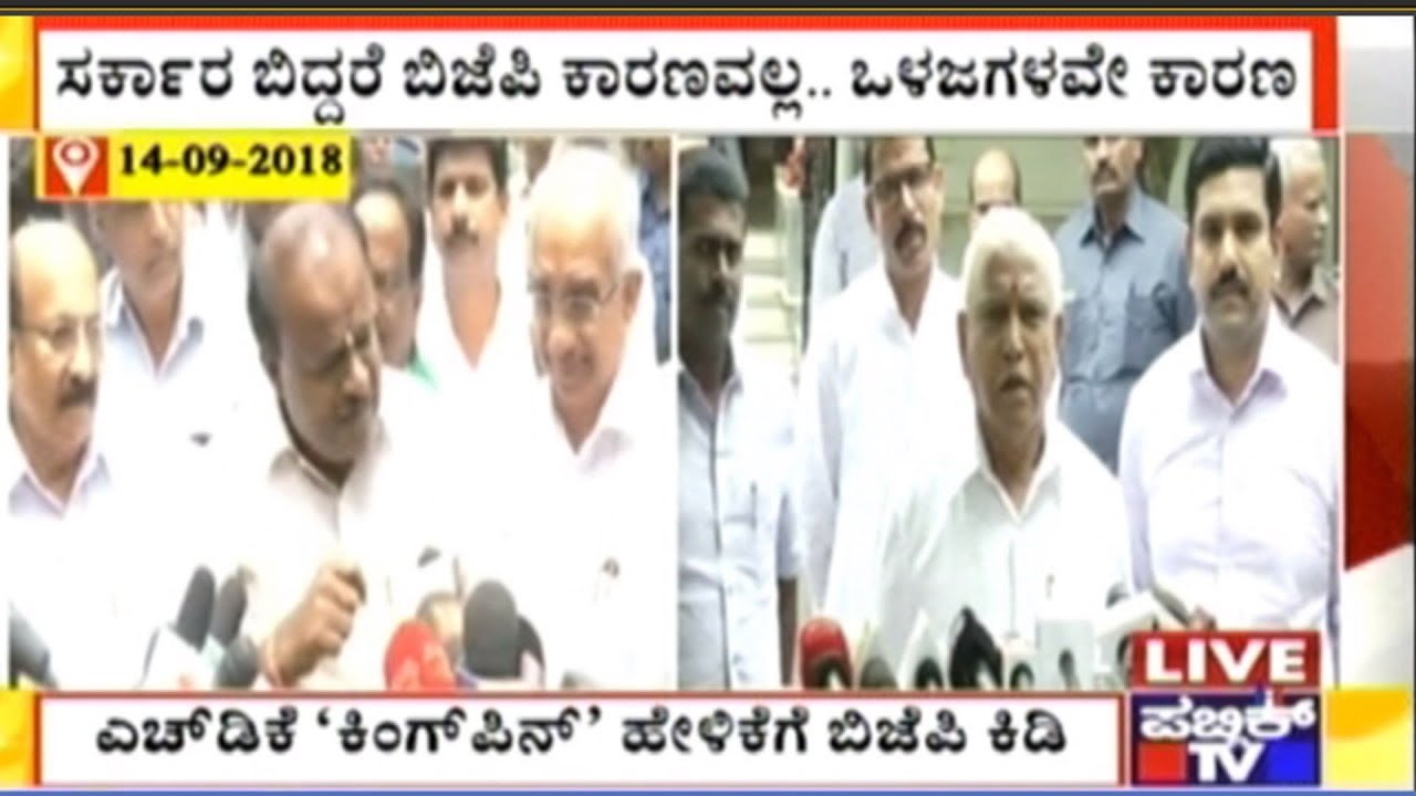 BJP Hits Back At CM H D Kumaraswamy Over His 'Kingpin' Remark