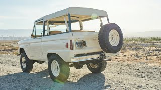 Agaso Outdoor Early Ford Bronco Full Build - 1976 Wimbledon White