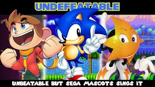 UNDEFEATABLE|| Unbeatable but Sega Mascots sing it (Sonic, Ristar and Alex Kidd)