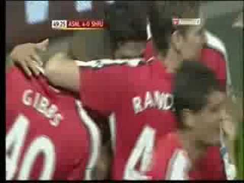 Carlos Vela Amazing Goal (Arsenal - Sheffield Unit...
