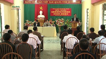 Đoàn ĐB QH khóa XIII tỉnh Yên Bái tiếp xúc cử tri tại Huyện Trấn Yên