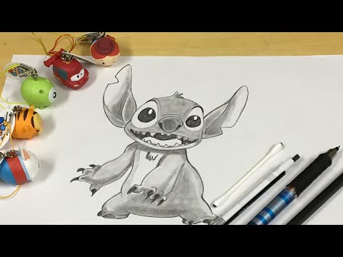 リロ アンド スティッチ スティッチを描いてみた Youtube