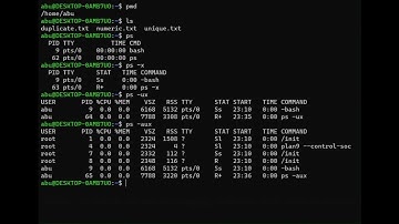 How to list running processes in linux | ps command | process status |#unix | #linux