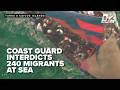 Coast Guard helps interdict boat carrying 240 Haitian migrants near Turks and Caicos