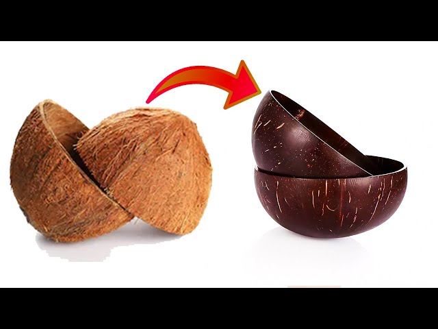 How To Make Coconut Bowl 