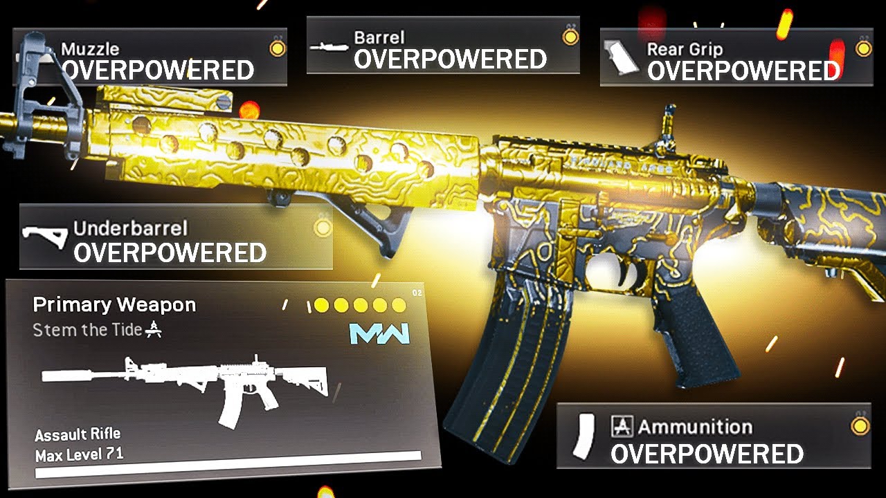 How to Create The NO RECOIL "M4A1" Class Setup in Warzone.. (Best Class Setup)