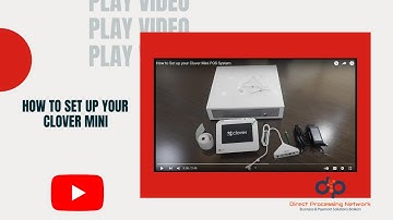 How to Set up your Clover Mini POS System