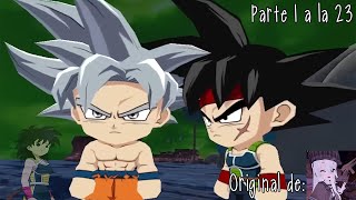 Goku y Bardock reviven a Gine (Versión extendida) Parte 1 a la 23 (Original de: AntoRaw)