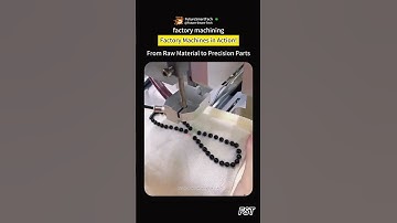 Factory Machines in Action! From Raw Material to Precision Parts ⚙️🏭