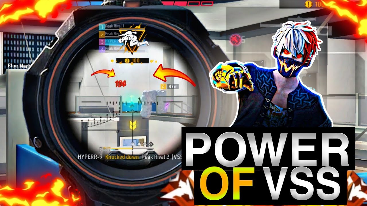 VSS POWER ⚡|| CS Rank Gameplay 👽🔥|| Free Fire Max || 