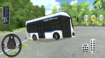HYUNDAI ELEC CITY BUS SIMULATOR 2025 IS HERE  3D Driving Class Android ios Bus Game Android gameplay