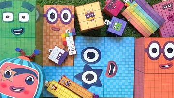 Looking for Numberblocks NEW 7032 Puzzle Tetris Shape ASMR  | Numberblocks Satisfying Video