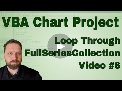 VBA Chart Project - Loop Through a FullSeriesCollecion on a Chart (Code Included) @EverydayVBAExcelTraining