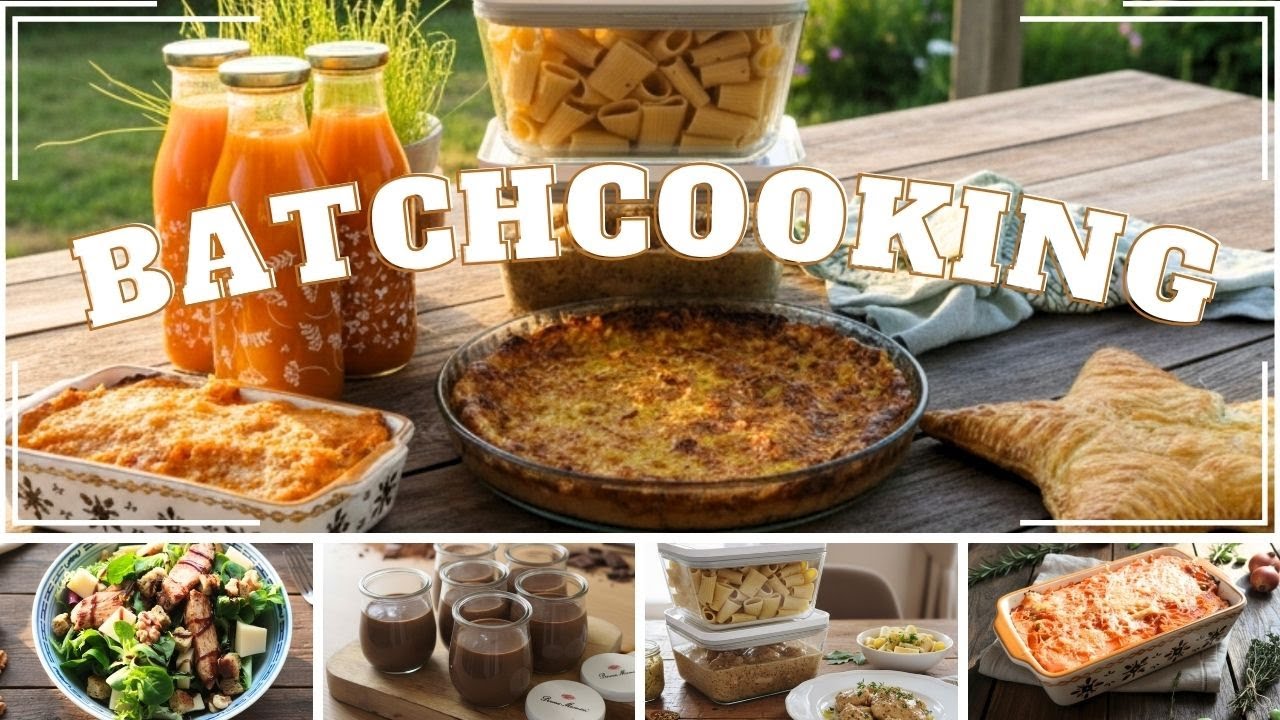 🥕🥗 BATCHCOOKING D'HIVER 🧀🍠  - UJDMA