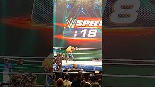 Ending to Ricochet vs. Dragon Lee (WWE Speed)