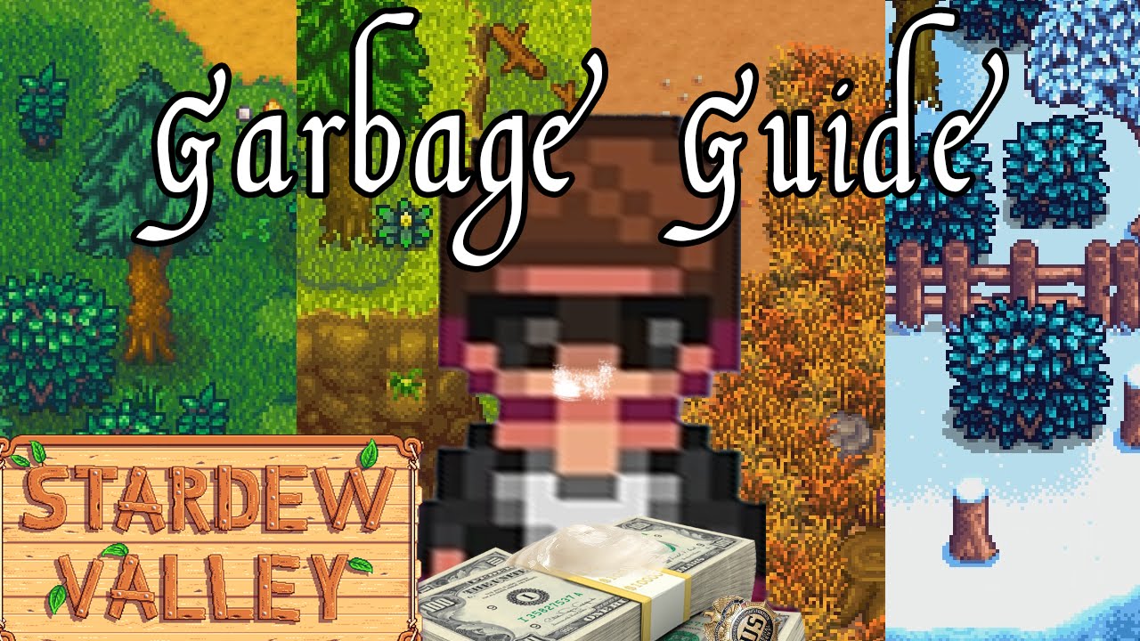 Copper Trash Can Stardew Stardew valley tips stardew valley farms