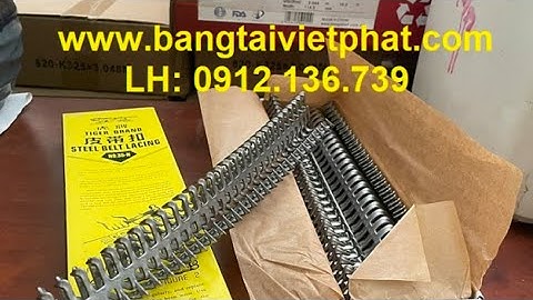 Ghim móc nối xương cá sử dụng cho băng tải PVC & băng tải cao su - Cty CP Băng Tải Việt Phát TPHCM