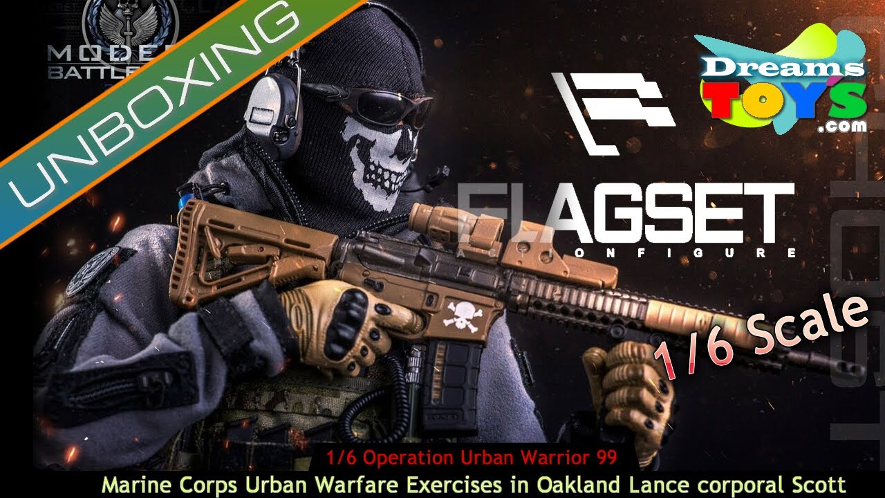Unboxing Figura 1/6 GHOST Modern Battlefield - END WAR 2007