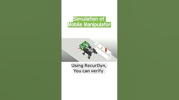 Mobile Manipulator Robot Simulation